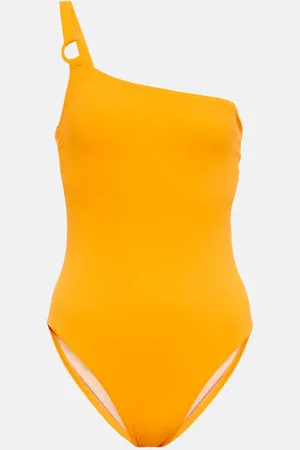 Karla Colletto Morgan one-shoulder swimsuit