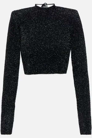ROTATE Knit crop top