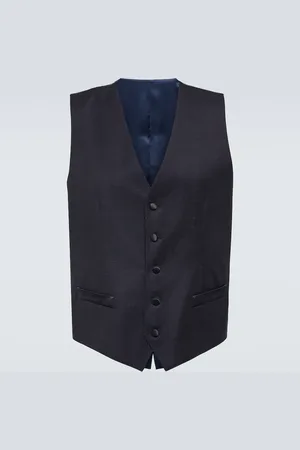 Dolce & Gabbana Wool and silk-blend vest
