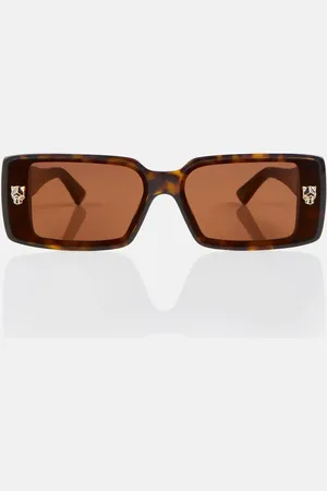 Cartier PanthÃ¨re de Cartier rectangular sunglasses