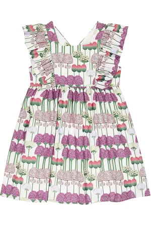 La Coqueta Cinta floral cotton dress