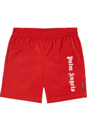 Palm Angels Logo swim trunks