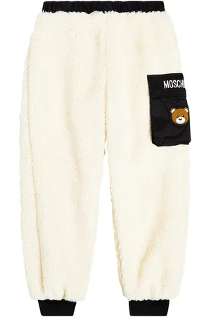Moschino Faux shearling sweatpants