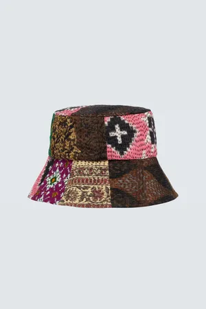 DRIES VAN NOTEN Patchwork bucket hat