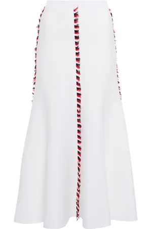 GABRIELA HEARST Vantej wool and silk maxi skirt