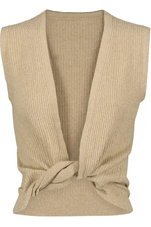 Jacquemus Le Haut NouÃ© knotted crop top