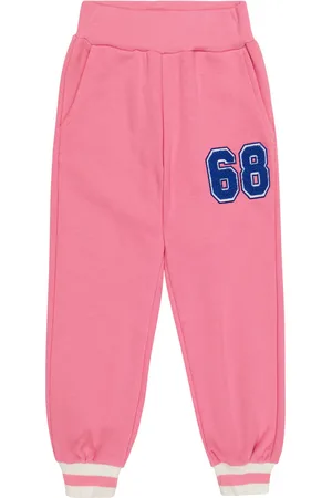 MONNALISA Cotton-blend fleece sweatpants