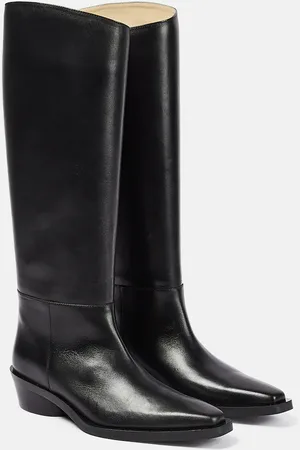 Proenza Schouler Bronco leather knee-high boots