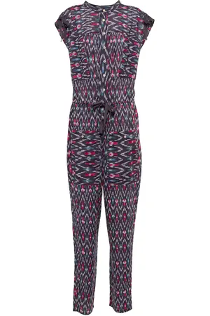 Marant Etoile Laith printed cotton jumpsuit