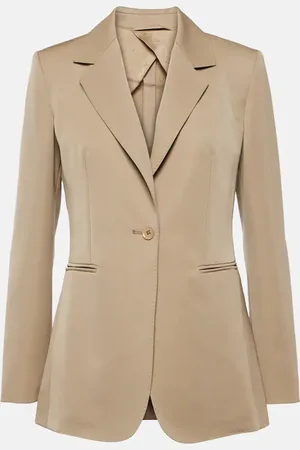 Max Mara Sandalo wool and mohair blazer