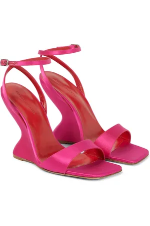 MAGDA BUTRYM Satin wedge sandals