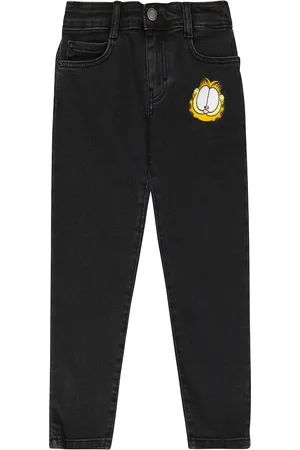 Marc Jacobs X Garfield printed mid-rise straight jeans