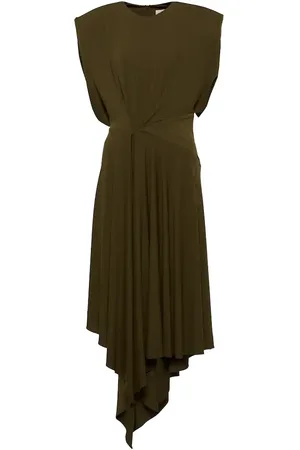 ALEXANDRE VAUTHIER Asymmetric jersey midi dress