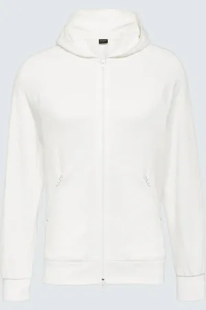 Balenciaga Logo hooded technical jacket