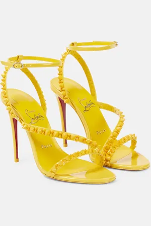Christian Louboutin Mafaldina Spikes 100 leather sandals