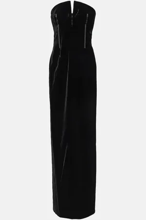 Tom Ford Strapless velvet gown
