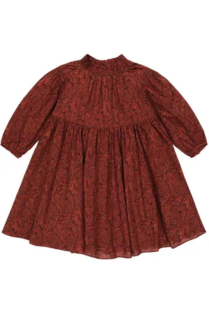 BONPOINT Bluebell paisley-print cotton dress