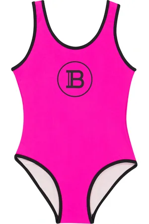 Balmain Logo-print swimsuit
