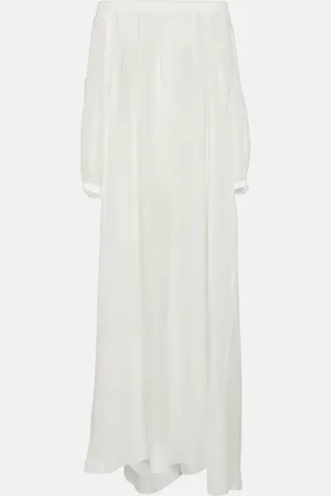 Alaïa AlaÃ¯a Off-shoulder maxi dress