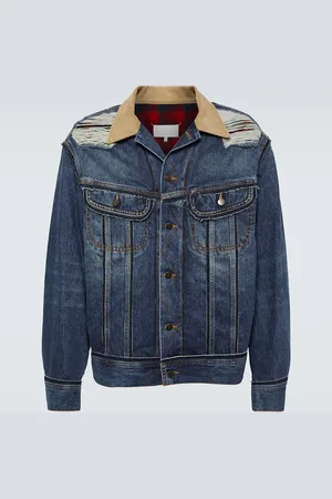 Wool denim hot sale jacket mens