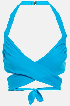 Rebecca Vallance Luana halterneck bikini top