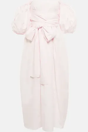 Cecilie Bahnsen Joel cotton poplin midi dress