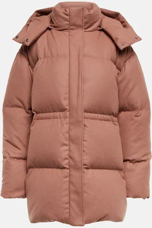 Joseph Dorset wool-blend flannel down coat