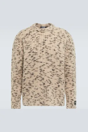 RAF SIMONS Wool and mohair-blend sweater