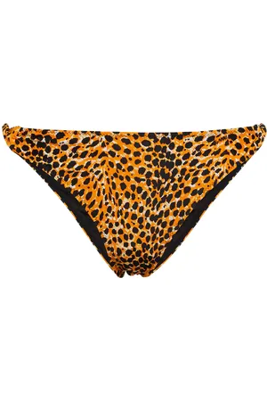 Ganni Leopard print bikini bottoms