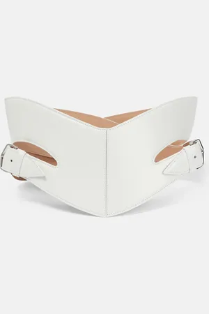 Alaïa AlaÃ¯a Cut-out leather belt