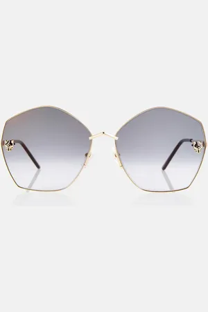 Cartier PanthÃ¨re de Cartier oversized sunglasses
