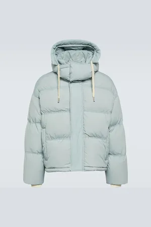 Ami Technical canvas down jacket