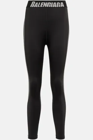 Balenciaga High-rise logo leggings