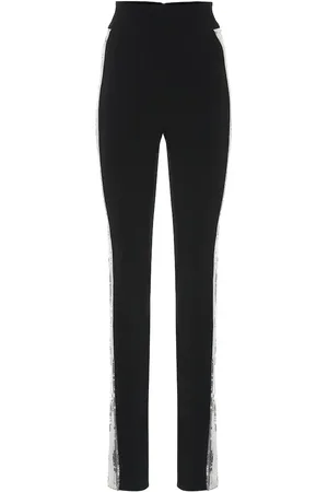 DAVID KOMA Sequined high-rise skinny pants