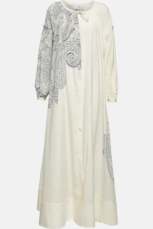 Etro Paisley cotton and silk kaftan
