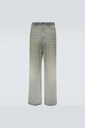 Balenciaga Mid-rise wide-leg jeans
