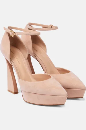 Gianvito Rossi Vertigo suede platform pumps