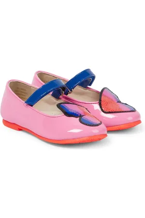 SOPHIA WEBSTER Butterfly patent leather flats