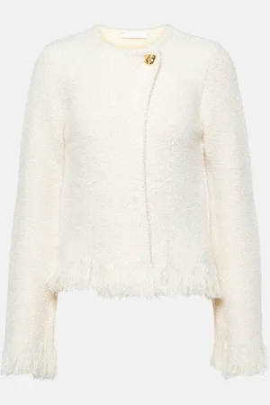 Chloé ChloÃ© Wool, silk, and cashmere-blend jacket