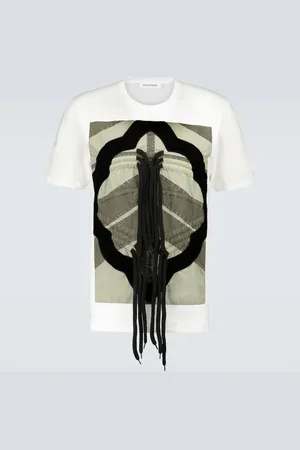 CRAIG GREEN Flower Diamond cotton T-shirt