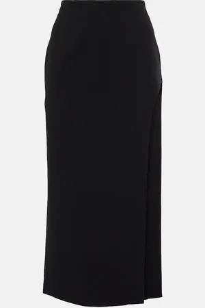 GIUSEPPE DI MORABITO Satin cady midi skirt