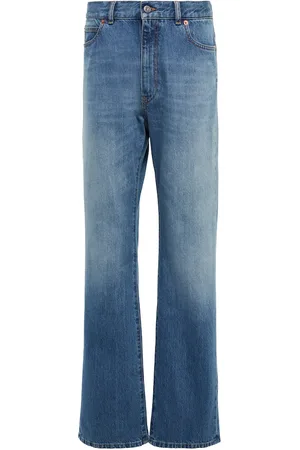 VALENTINO High-rise straight jeans
