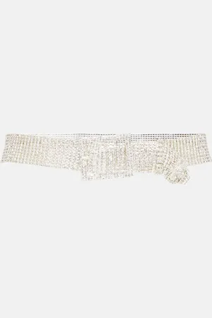 MAGDA BUTRYM Crystal-embellished belt