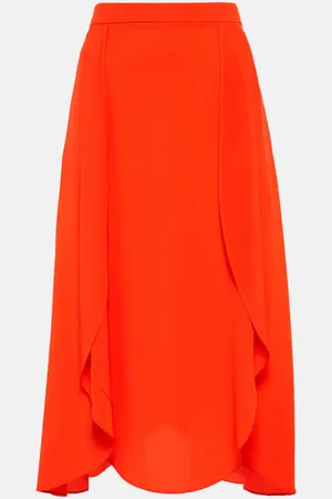Stella McCartney Silk midi skirt