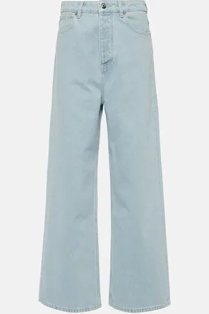 Nanushka Josine high-rise wide-leg jeans