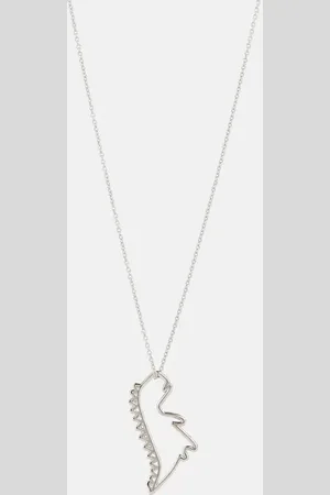 Aliita Dino 9kt white gold necklace