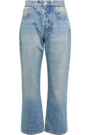 Victoria Beckham High-rise cropped jeans