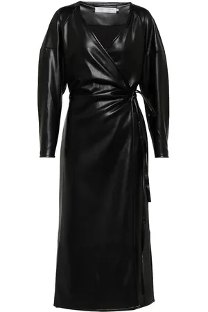 Proenza Schouler Faux leather midi dress