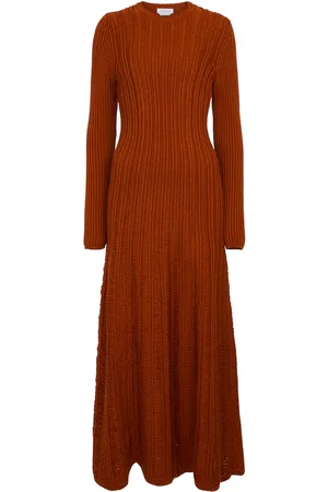 GABRIELA HEARST Django wool knit midi dress