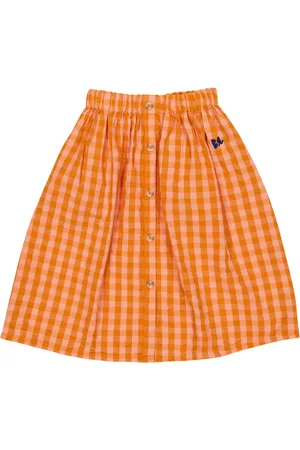 Bobo Choses Gingham cotton skirt